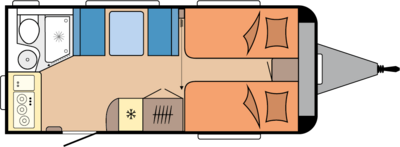 CARAVANE HOBBY 460 SL EXCELLENT – Image 2